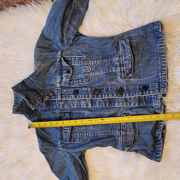 EDDIE BAUER WOMEN'S JEAN JACKET SIZE SMALL - Picture 7 of 8